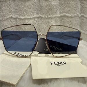 ‼️SALE‼️ FENDI Unisex Sunglasses, Striped Lens